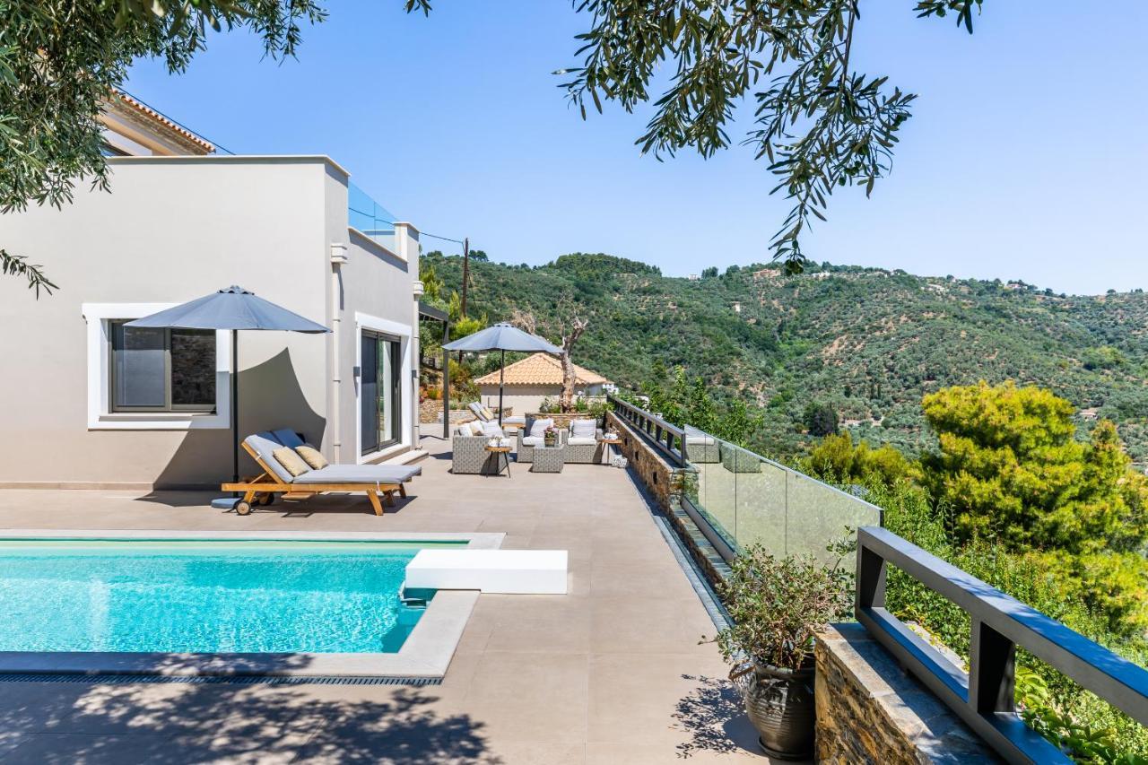 Villa Antigone Luxury Retreat Città di Skopelos Esterno foto