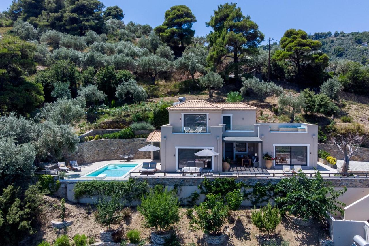 Villa Antigone Luxury Retreat Città di Skopelos Esterno foto