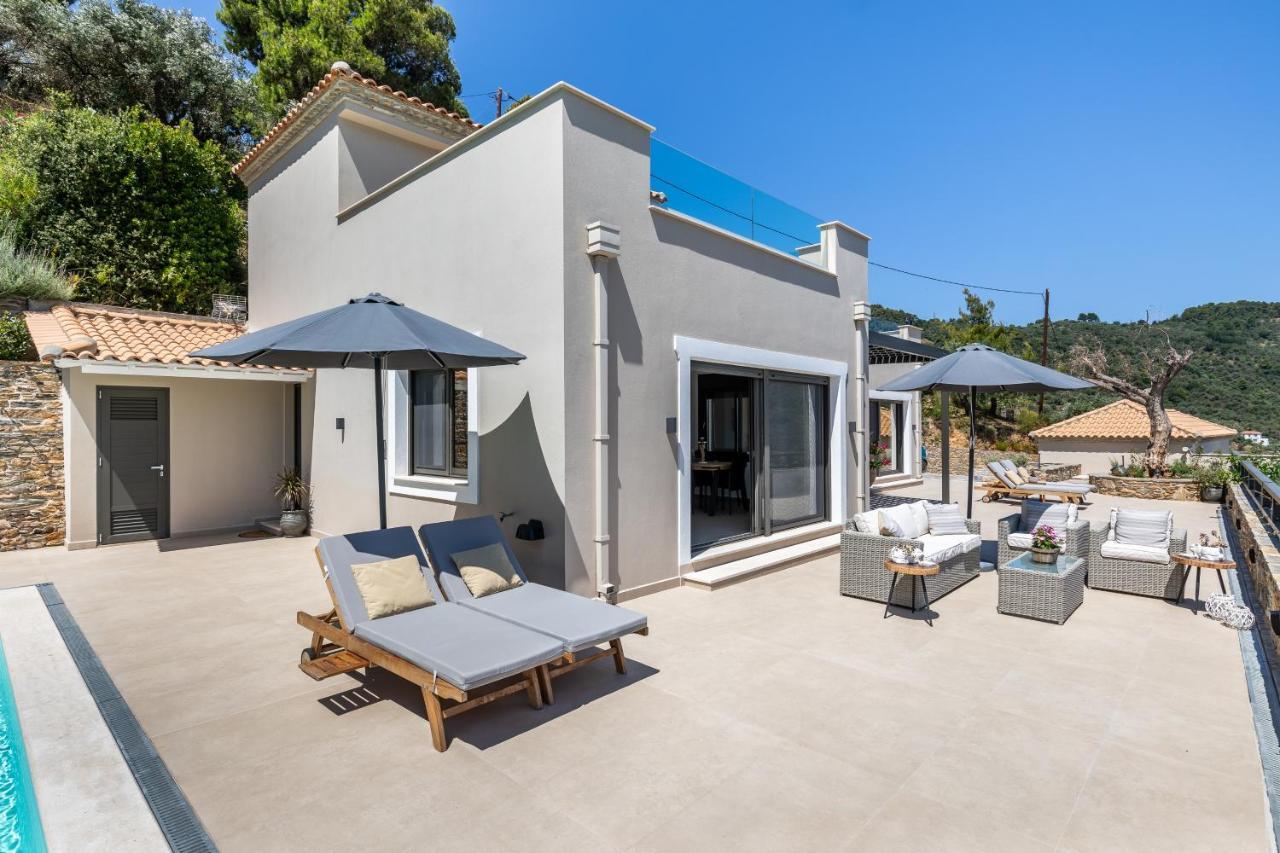 Villa Antigone Luxury Retreat Città di Skopelos Esterno foto