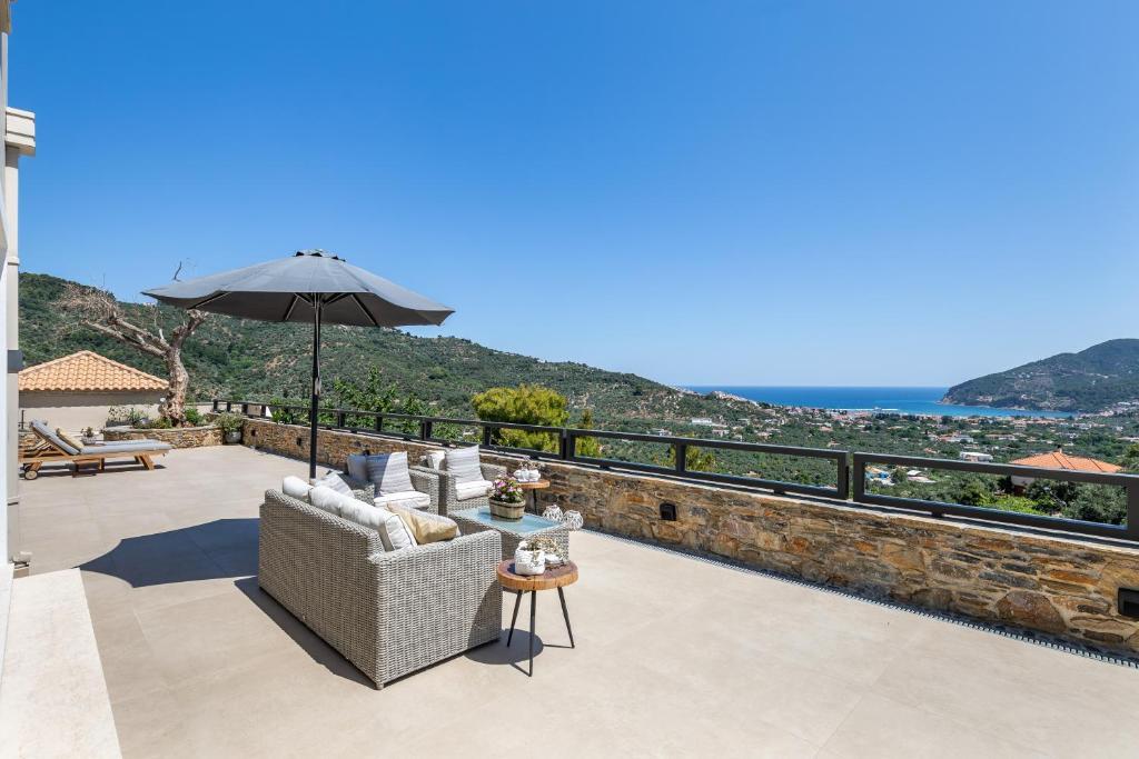 Villa Antigone Luxury Retreat Città di Skopelos Esterno foto