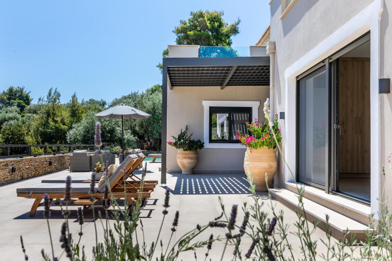 Villa Antigone Luxury Retreat Città di Skopelos Esterno foto