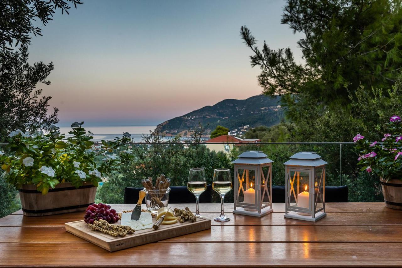 Villa Antigone Luxury Retreat Città di Skopelos Esterno foto