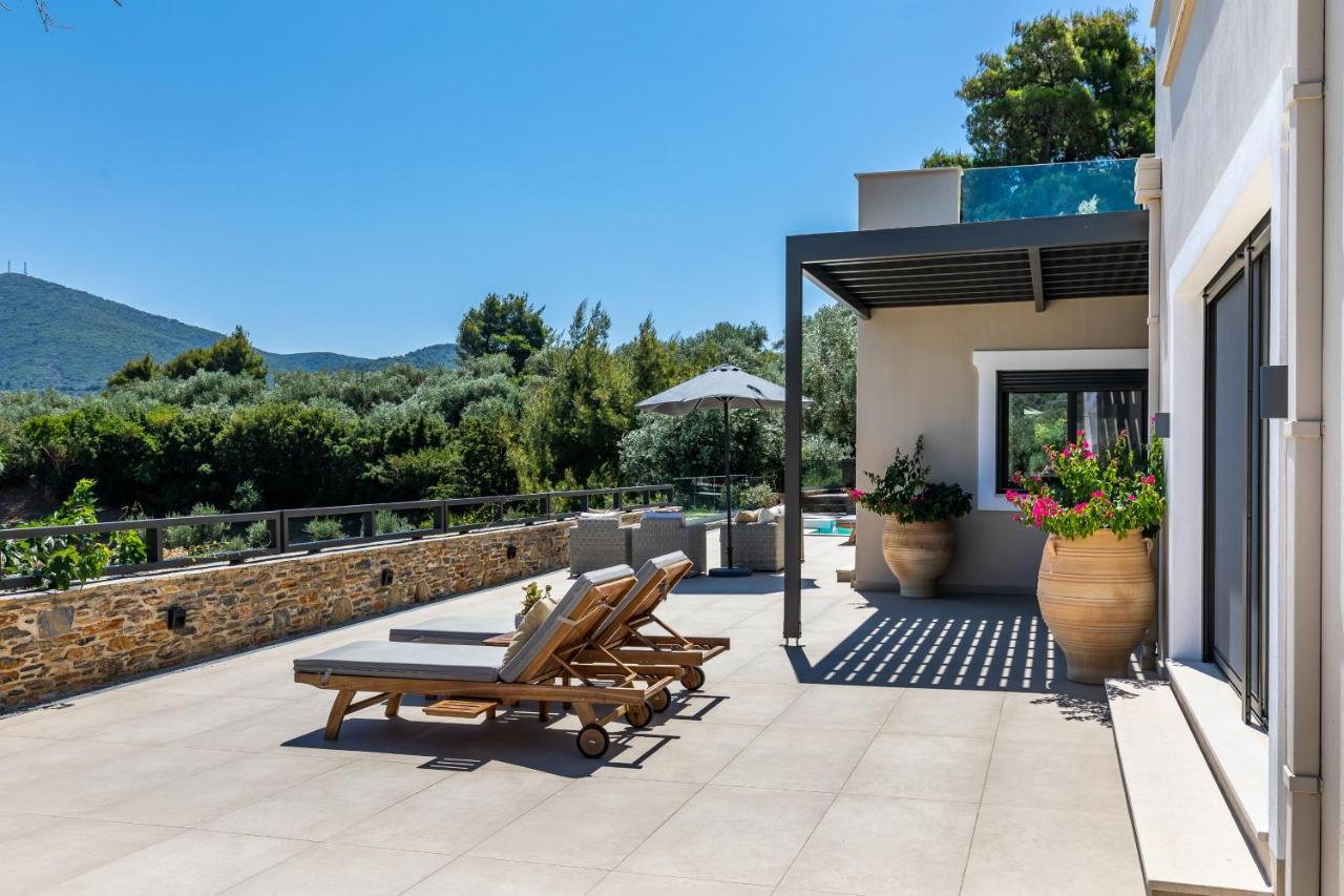 Villa Antigone Luxury Retreat Città di Skopelos Esterno foto